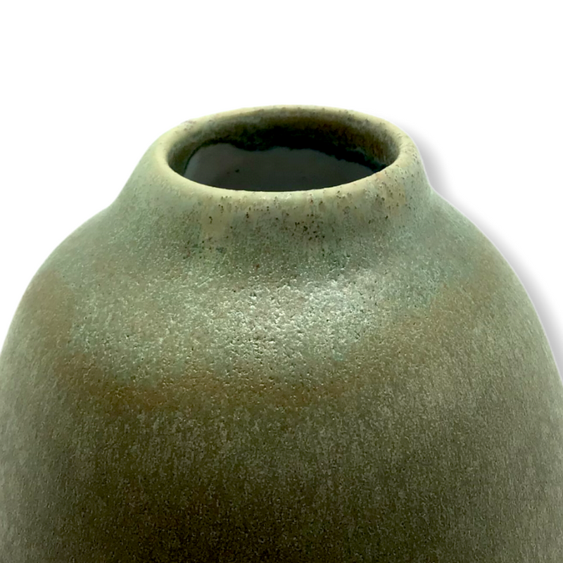 Unika kolbe-vase (olivengrøn)