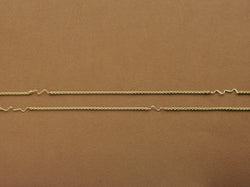 KRØL halskæde 2.0 - 80cm - forgyldt